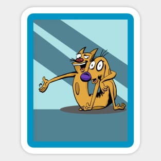 CatDog Sticker